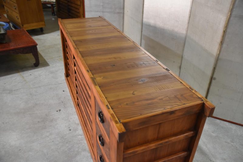 Antique Japanese Mizuya Sideboard Width:1820mm - Image 6