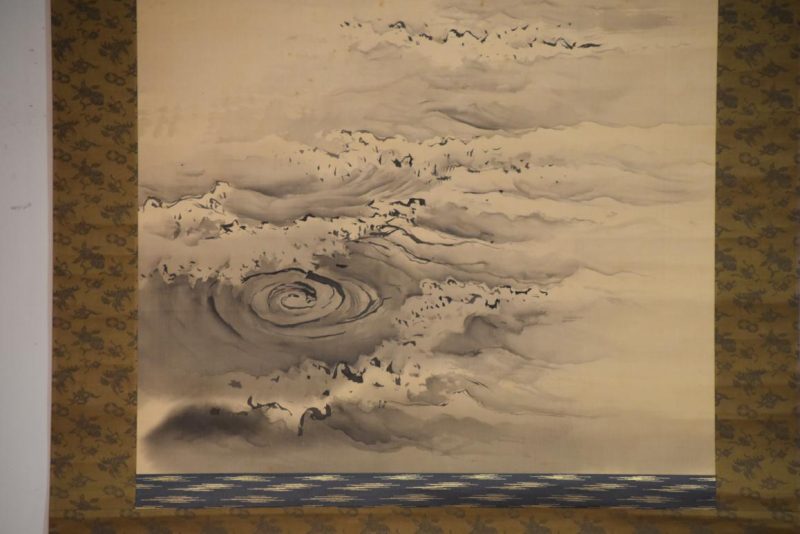 A pair of Sumi-E Ink Brush Scrolls Height:2080mm - Image 4