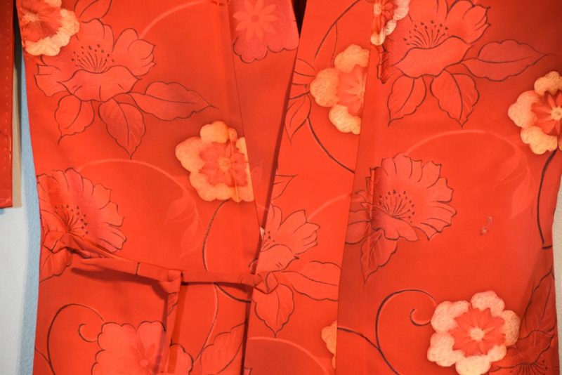 Vintage Silk Haori Jacket - Image 7