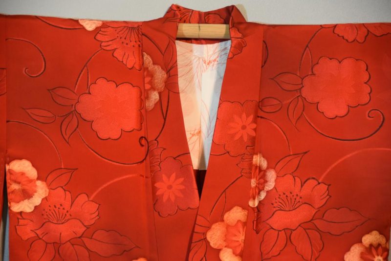 Vintage Silk Haori Jacket - Image 6