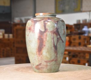Murashido Bronze Vase:Width 180mm