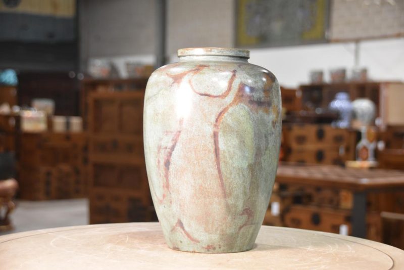 Murashido Bronze Vase:Width 180mm - Image 8