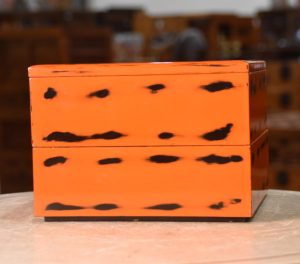 Japanese Jubako Lacquer Stacking Box:Width 240mm