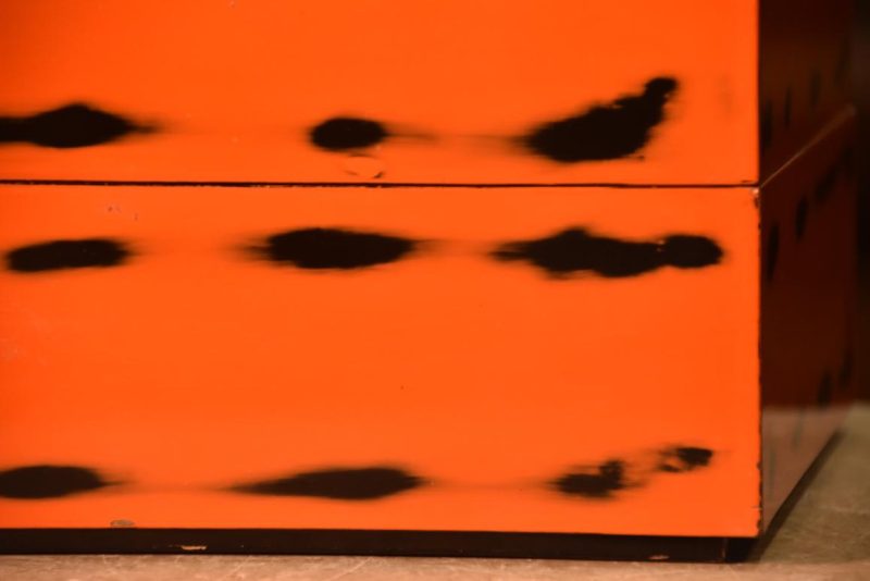 Japanese Jubako Lacquer Stacking Box:Width 240mm - Image 12