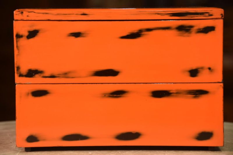 Japanese Jubako Lacquer Stacking Box:Width 240mm - Image 8
