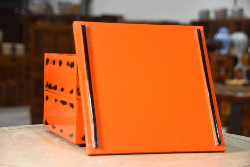 Japanese Jubako Lacquer Stacking Box:Width 240mm - Image 5