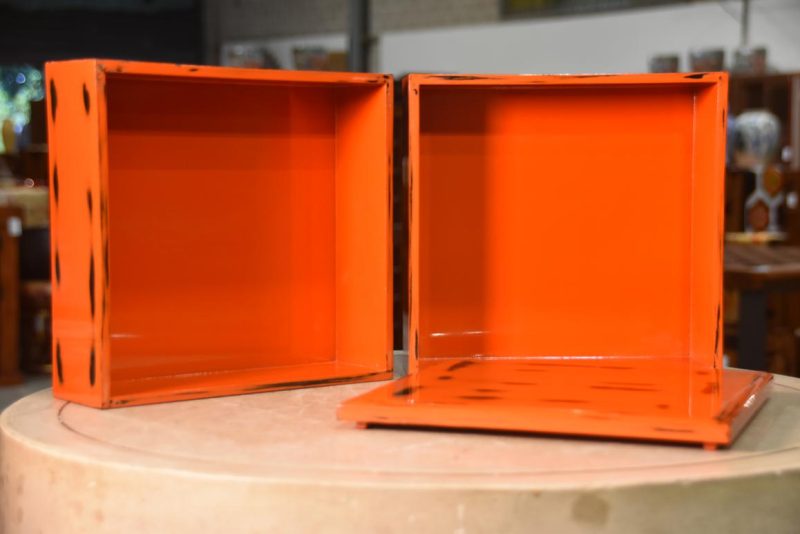 Japanese Jubako Lacquer Stacking Box:Width 240mm - Image 3