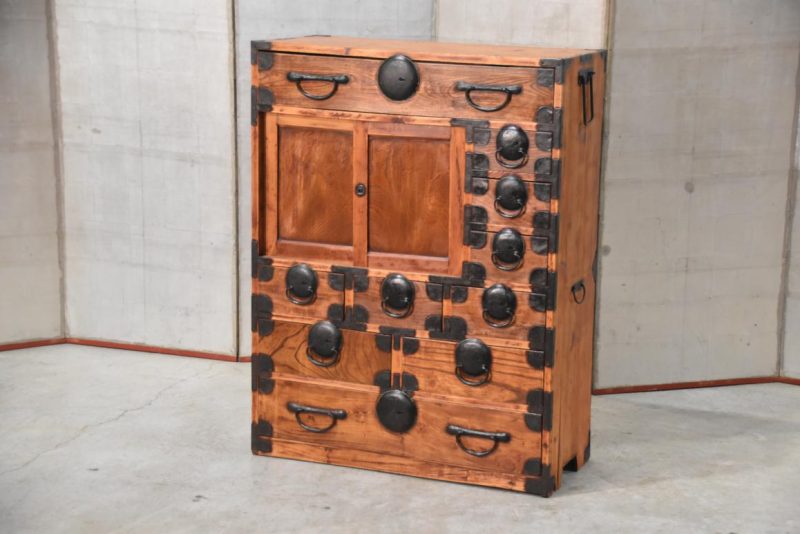 Japanese Choba Dansu Merchant Chest Width:810mm
