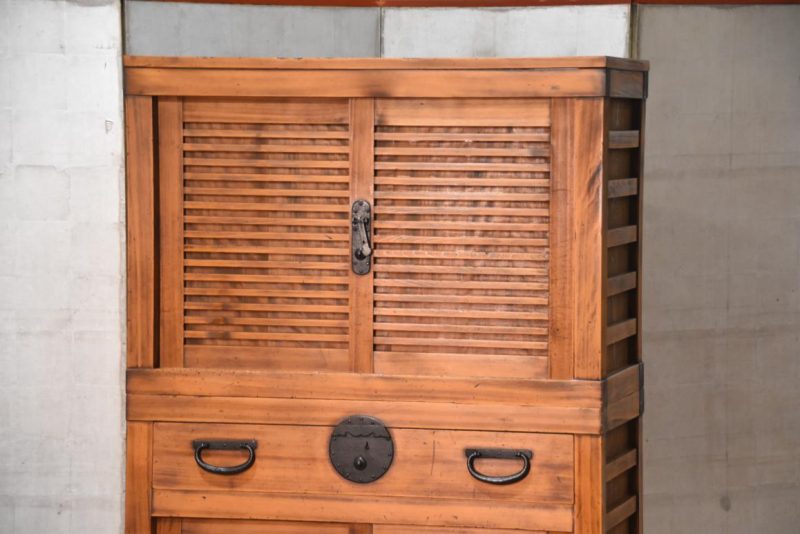 Antique Double Merchant Chest Width:910mm - Image 13