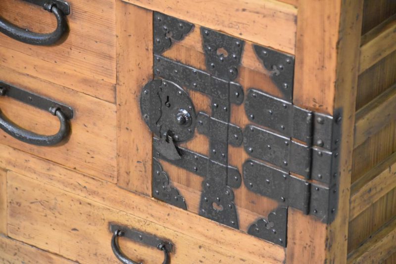 Antique Double Merchant Chest Width:910mm - Image 6