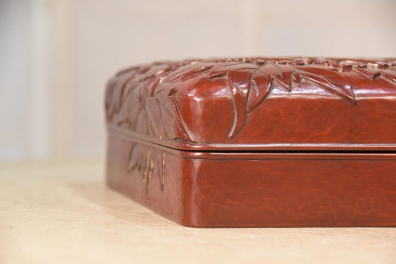 Kamakura Bori Suzuri Bako Writing Box Width:255mm - Image 4