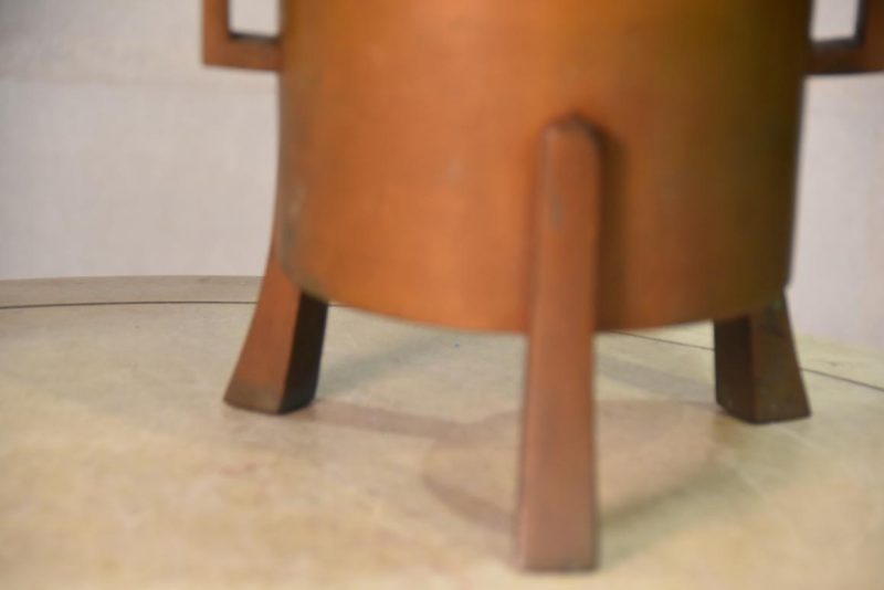 Japanese Ikenobu Bronze Vase Width:303mm - Image 8