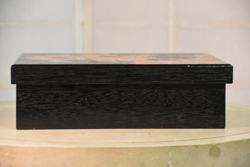 Lacquered Suzuri Bako Writing Box Width: 330mm - Image 6