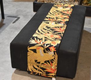 Vintage Japanese Maru Obi Sash Width:4000mm