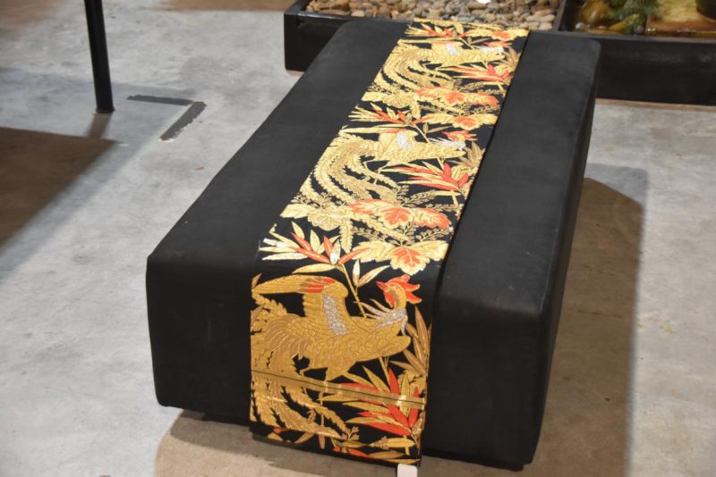 Vintage Japanese Maru Obi Sash Width:4000mm