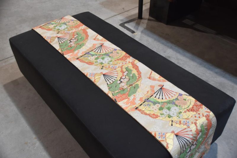 Vintage Japanese Maru Obi Sash Width:4000mm - Image 5