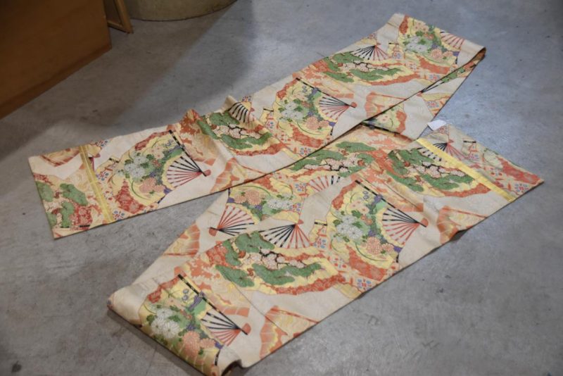 Vintage Japanese Maru Obi Sash Width:4000mm - Image 3