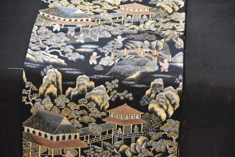 Japanese Fukuro Obi Sash Table Runner Width:4000mm - Image 2