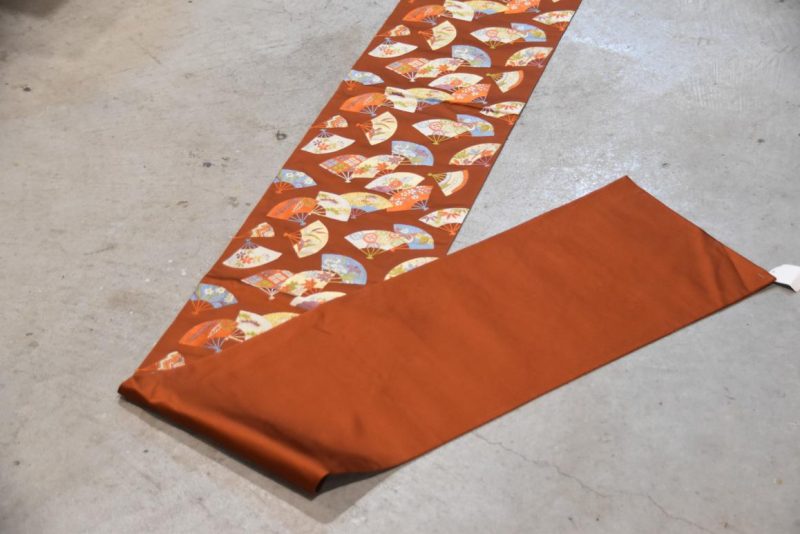 Vintage Japanese Fukuro Obi Sash Width:4000mm - Image 3