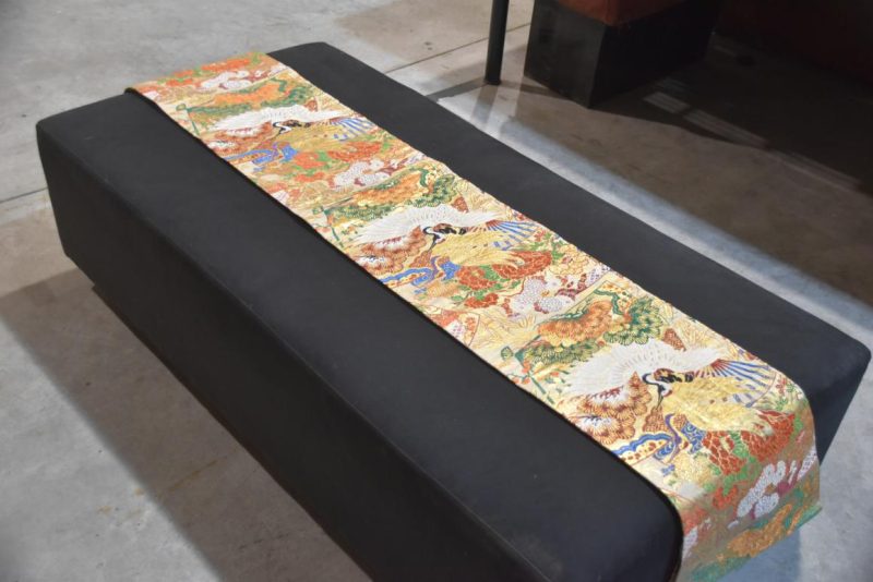 Vintage Japanese Maru Obi Sash Width:4000mm - Image 5