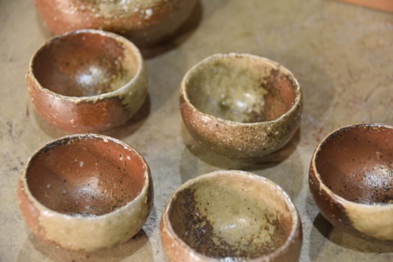 Japanese Pottery Sake Set - Image 3