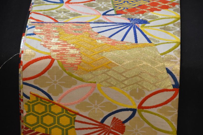 Japanese Fan Obi Sash Table Runner Width:4000mm - Image 2