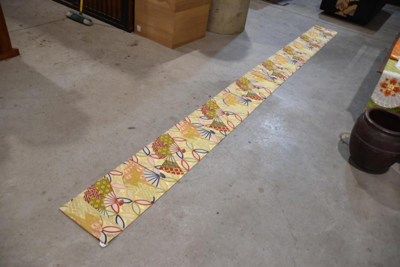 Japanese Fan Obi Sash Table Runner Width:4000mm - Image 4