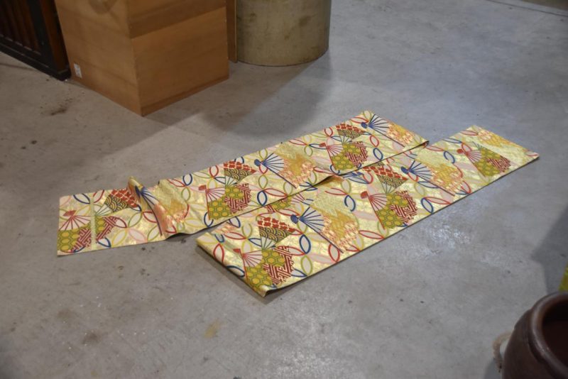 Japanese Fan Obi Sash Table Runner Width:4000mm - Image 3