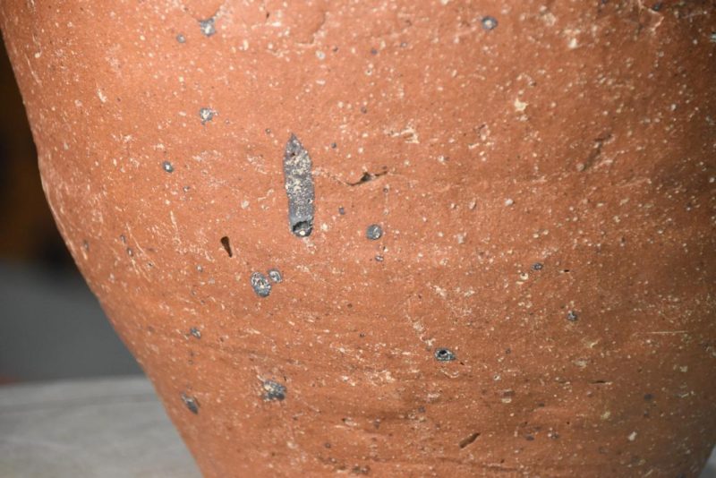 Shigaraki Chatsubo Urn for Dry Tea Width:360mm - Image 5