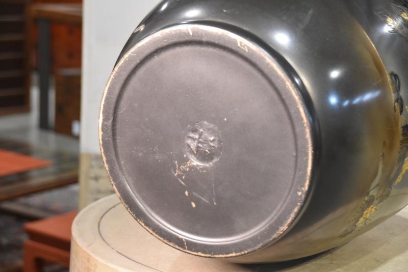 Large Japanese Phoenix Bronze Vase Weight:24.2Kgs - Image 2