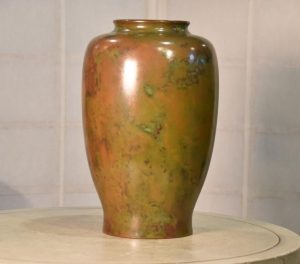Japanese Seido/Murashido Bronze Vase Height:333mm