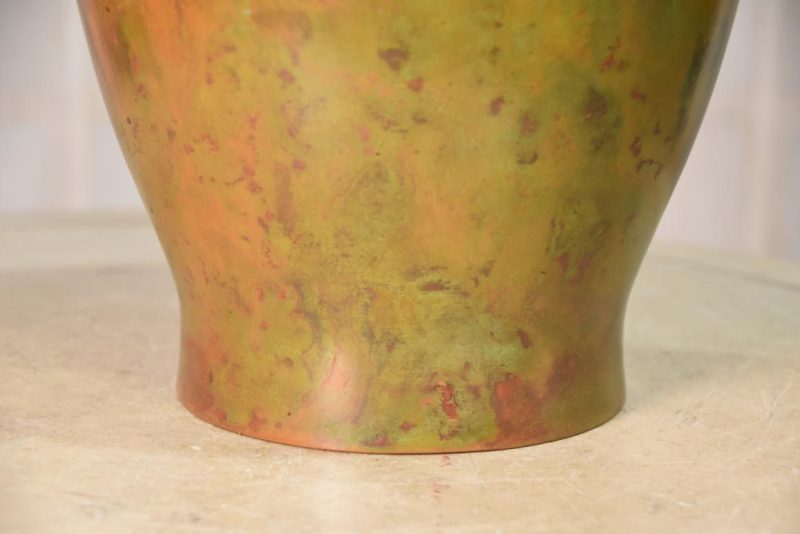 Japanese Seido/Murashido Bronze Vase Height:333mm - Image 12