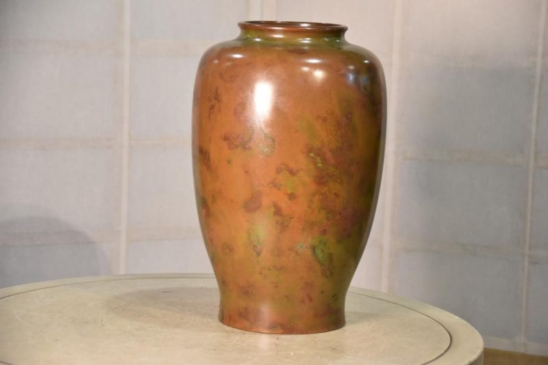 Japanese Seido/Murashido Bronze Vase Height:333mm - Image 11