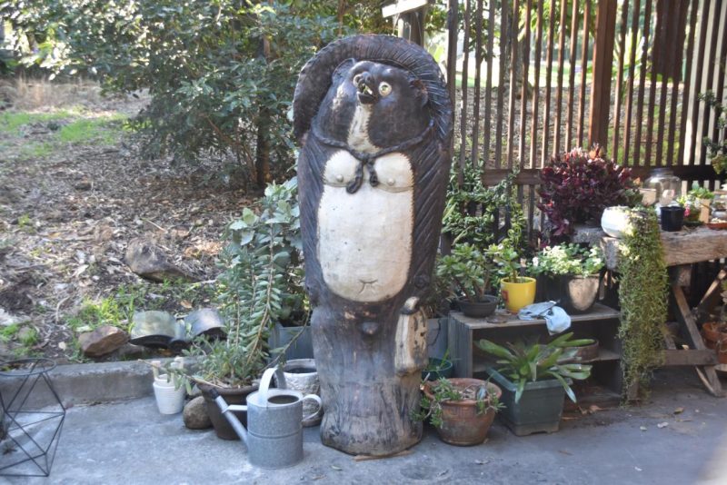Shigaraki Pottery Tanuki San Height:1630mm