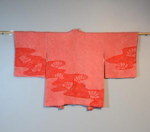 Vintage Silk Shibori Haori Jacket