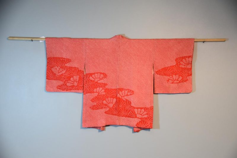 Vintage Silk Shibori Haori Jacket