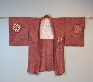 Silk Shibori Haori Jacket