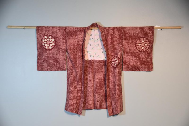 Silk Shibori Haori Jacket