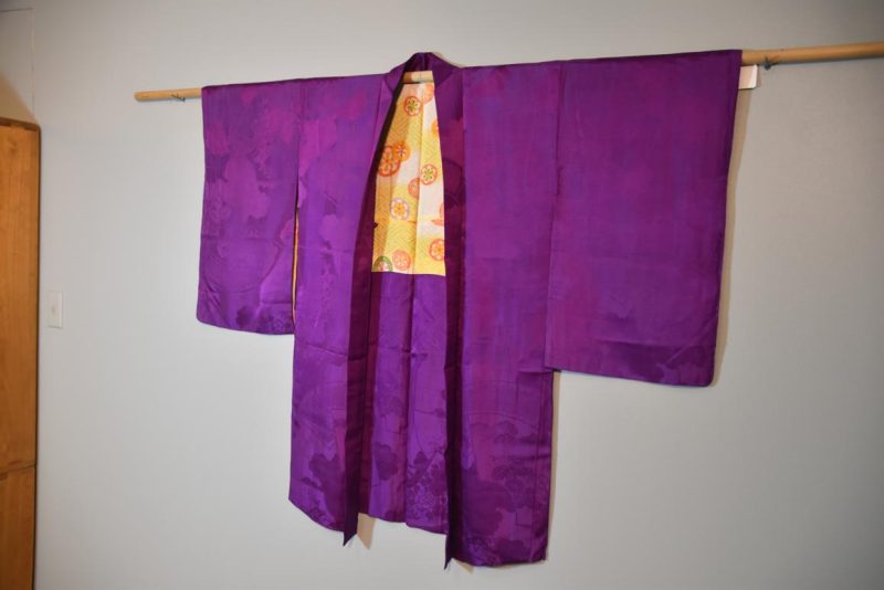 Silk Rinzu Jacquard Haori Jacket - Image 6