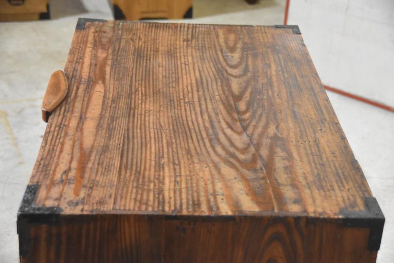 Antique 4 Drawer Chest Width:750mm - Image 7
