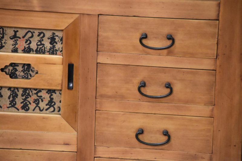 Antique Japanese Sideboard Width:1510mm's - Image 8