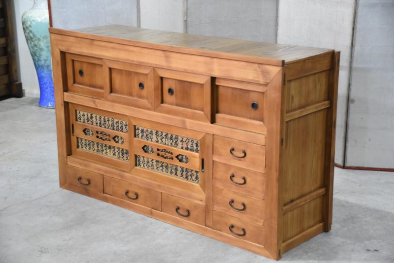 Antique Japanese Sideboard Width:1510mm's - Image 7