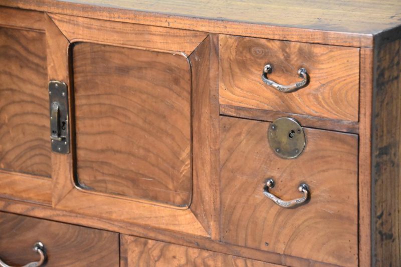 Antique Ko Dansu Small Chest Width:570mm - Image 7