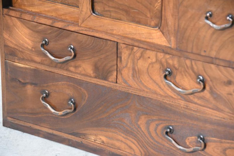 Antique Ko Dansu Small Chest Width:570mm - Image 6