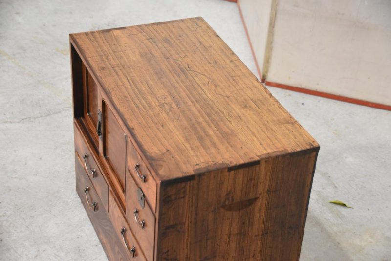 Antique Ko Dansu Small Chest Width:570mm - Image 5
