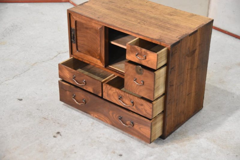 Antique Ko Dansu Small Chest Width:570mm - Image 3