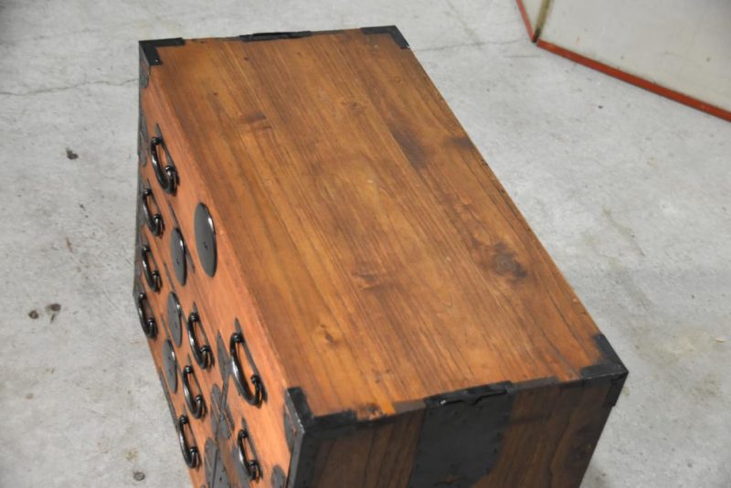 Antique Ko Dansu Accessories Chest Width:630mm - Image 5