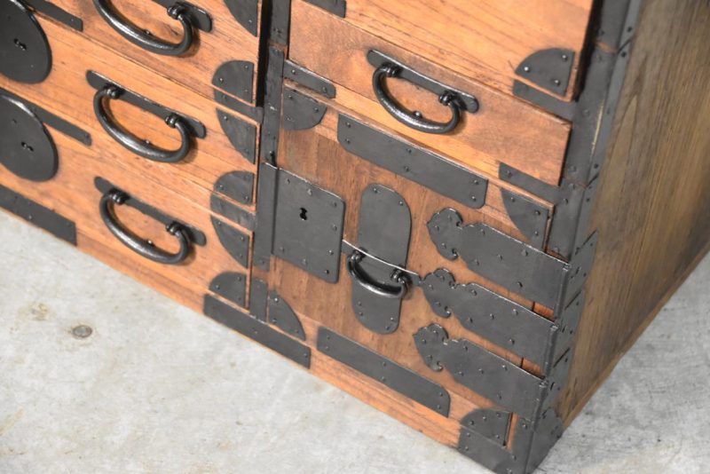 Antique Ko Dansu Accessories Chest Width:630mm - Image 3