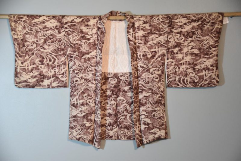 Silk Vintage Haori Jacket - Image 2
