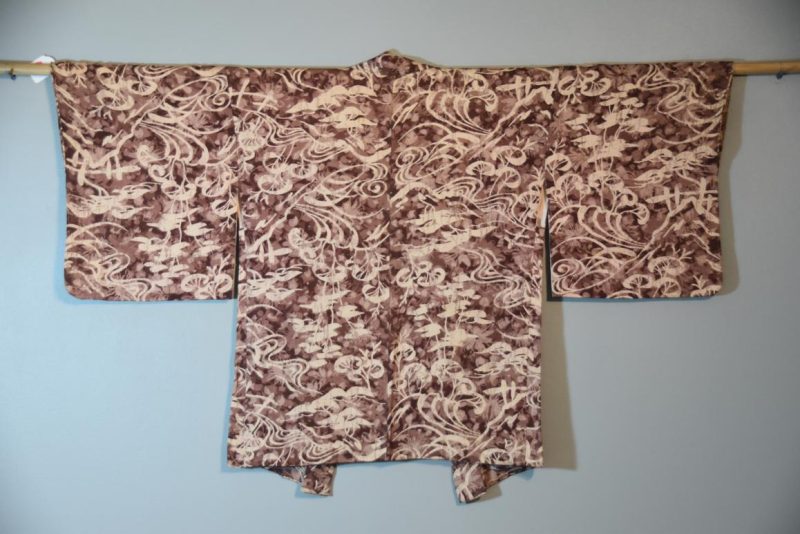 Silk Vintage Haori Jacket - Image 3